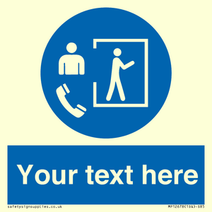 Custom Mandatory: Entry only with supervisor outside